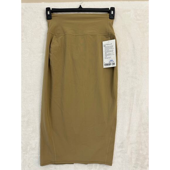 lululemon athletica Dresses & Skirts - lululemon athletica Pencil Skirt in Camel Tan